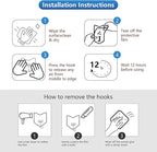 Heavy Duty Adhesive Hooks 18 Pack - Image 3