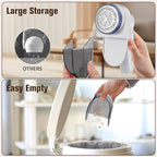 DBC Fabric Shaver with 15000r/Min Powerful Motor, LED Display, 6-Leaf Blades - Image 2