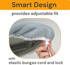 SAVUK 12 X 30 inch Smart Table top Ironing Board Cover and Pad - Image 5
