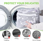 OTraki Large Mesh Laundry Bag 24x32 inch Hanging Lingerie Bag Mesh Laundry Bags - Image 6