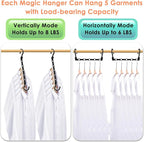 College Dorm Room Essentials, Closet Organizers and Storage, Magic Hangers - Image 5