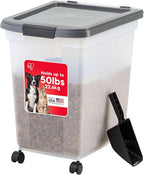 IRIS USA Dog Food Storage Container 50 lbs, by IRISUSA