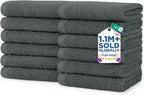 DAN RIVER 12 Pack Wash Cloths for Showering by DanRiver