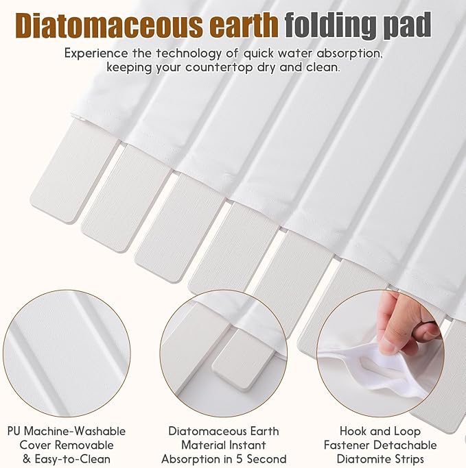 Dish Drying Mat，Stone Drying Mat - Image 3