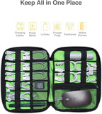 Luxtude Travel Cable Organizer Bag, Flat Cord Organizer Case, Travel Essentials - Image 4