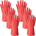 ForPro Natural Rubber Gloves, 6 Pairs Reusable Multi-Purpose Household Cleaning by ForProProfessionalCollection