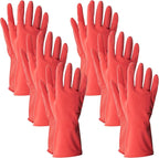 ForPro Natural Rubber Gloves, 6 Pairs Reusable Multi-Purpose Household Cleaning by ForProProfessionalCollection