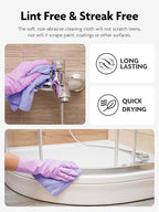 Fantasticlean Microfiber Cleaning Cloth Roll -75 Pack, Tear Away Microfiber - Image 6