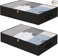 Fixwal Black Underbed Storage Bags by Fixwal
