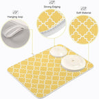 Super Absorbent Dish Drying Mat, Microfiber Fast-Drying Dish Mat, Kitchen Dish - Image 4
