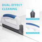 Grout Cleaner Brush for Floors Tile Corner, V Shape Stiff Scrubber Cleaning - Image 4