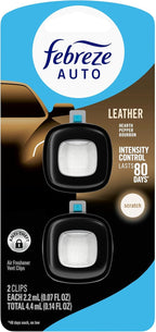 Febreze AUTO Air Freshener, Odor-Fighting Automotive Vent Clip, Scented Car - Image 10