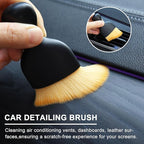 3 Pack Car Interior Detail Dust Brush, Microfiber Duster Brush, Feather Duster - Image 2