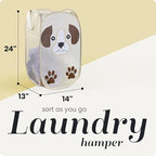 Handy Laundry Collapsible Mesh Pop-Up Hamper - Image 2