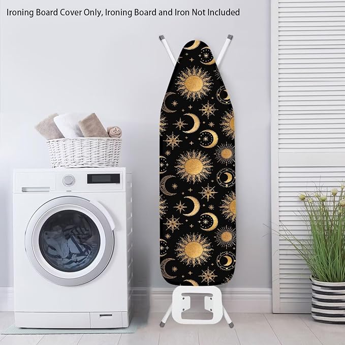 Moon Design Ironing Board Cover and Pad Stretch 15x54 Full Size Thick Heavy - Image 3