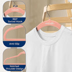 SereneLife 20 Pack Velvet Hangers - Image 5