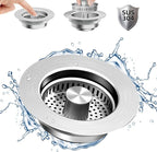 NinjaTiger Kitchen Sink Drain Strainer by NinjaTiger