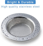3 Pcs Sink Strainer for Most Kitchen Sink Drain Basket, Upgraded Double-Layer - Image 2