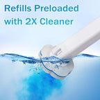 80 PCS Toilet Wand Cleaner Refills，Toilet Bowl Brush Refills Disposable Toilet - Image 4