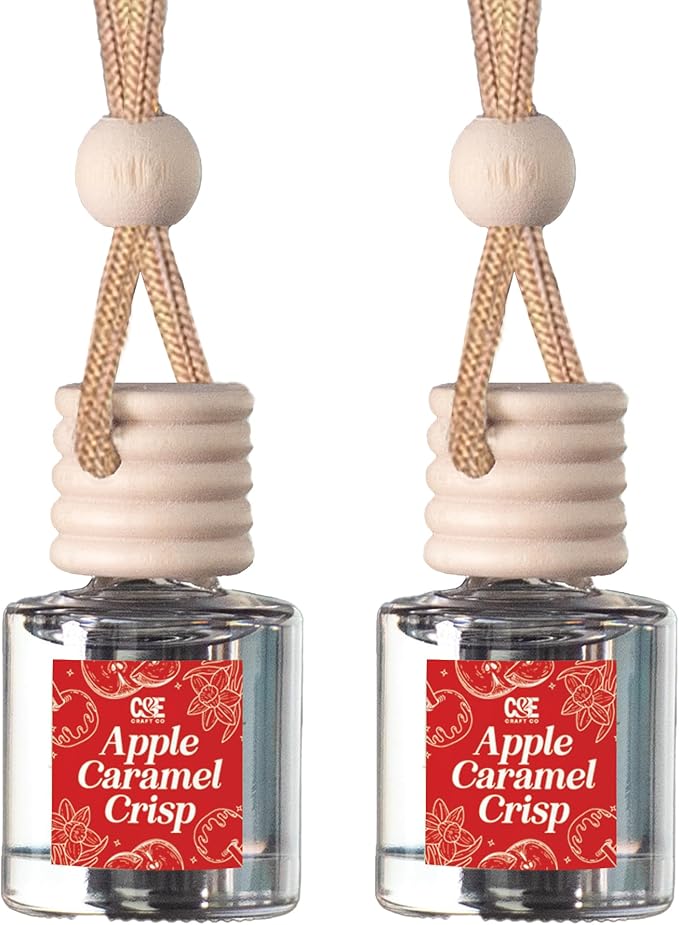 C&E Craft Co Hanging Car Air Freshener Diffuser 2 Pack, Long Lasting Fragrance by CECraftCompany
