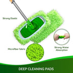 4 Pack Reusable Microfiber Mop Pads Compatible - Image 3