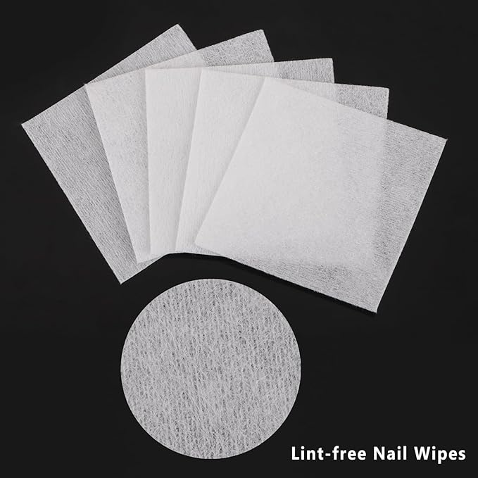 BTYMS 650 Pcs Lint Free Nail Wipes - Image 3