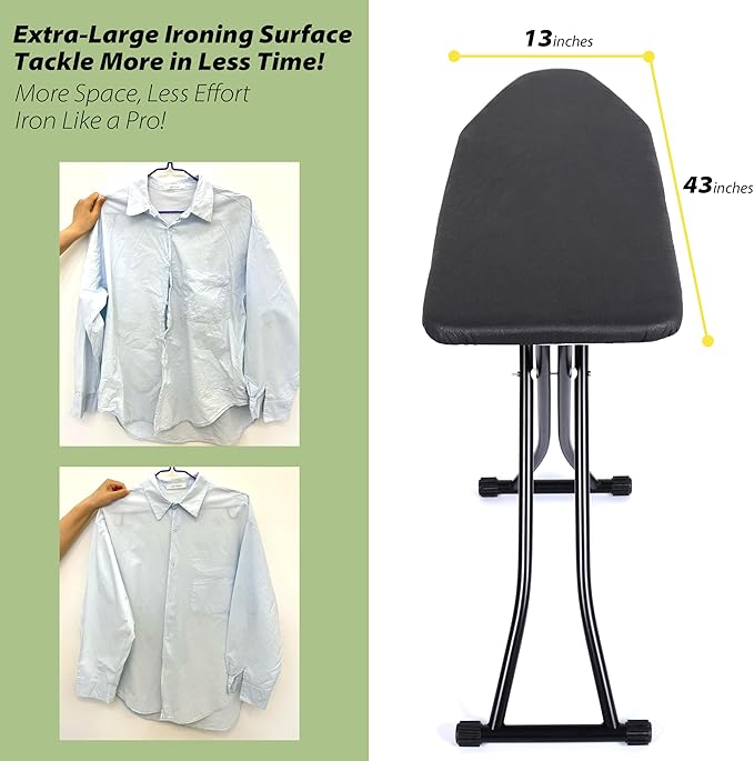 Ironing Board-Foldable Adjustable Height Iron Board - Image 7
