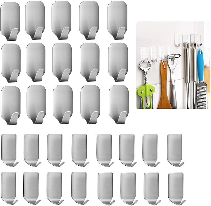 Adhesive Hooks by Newraturner