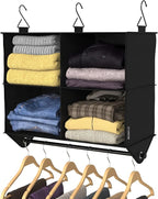 ClosetMaid 4-Shelf Fabric Hanging Closet Organizer - Image 10