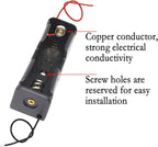 PNGKNYOCN 18650 Battery Clip 1 Slots 3.7V Plastic 18650 Battery Storage Box Case - Image 2