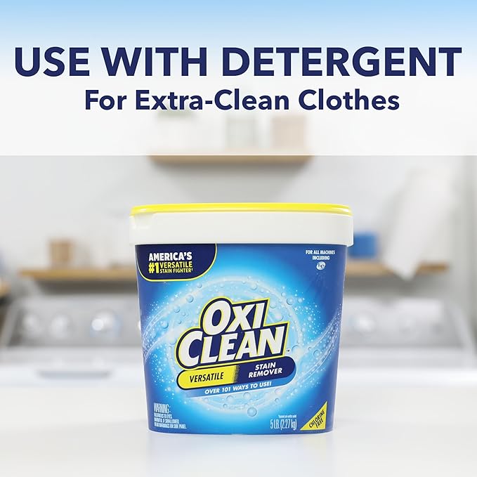 OxiClean Versatile Stain Remover Powder, 5 lb - Image 5
