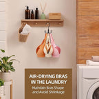 ZEDODIER Tank Top Hanger, 2 Pack Rotatable Bra Organzier - Image 7