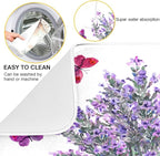 Absorbent Dish Drying Mat for Kitchen Counter - Image 2