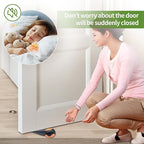 Door Stoppers for Bottom of Door, Rubber Door Stopper Wedges, Door Holders for - Image 7