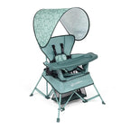 Baby Delight Go with Me Venture Portable Chair | Indoor and Outdoor | Sun Canopy | 3 Child Growth Stages | Garden Green by BabyDelight