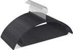 Ergonomic Curved Plastic Hangers 50pack by TIMMY