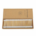 2000 PCs Premium Cotton Swabs Natural Cotton Buds Biodegradable Organic Double by FANPOIBeauty
