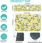 Dish Drying Mat for Kitchen Counter Matt, Super Absorbent Non-slip Rubber Backed - Image 2