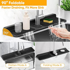 24'' Longer Faucet Mat for Kitchen Sink Splash GuardKitchen Sink Faucet Mat - Image 5