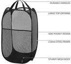 Mesh Pop up Laundry Hamper - Image 8