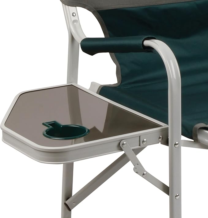 Coleman Outpost Elite Folding Camping Chair with Side Table & Cup Holder, Weather-Resistant Portable Chair with Arm Rests - Image 6