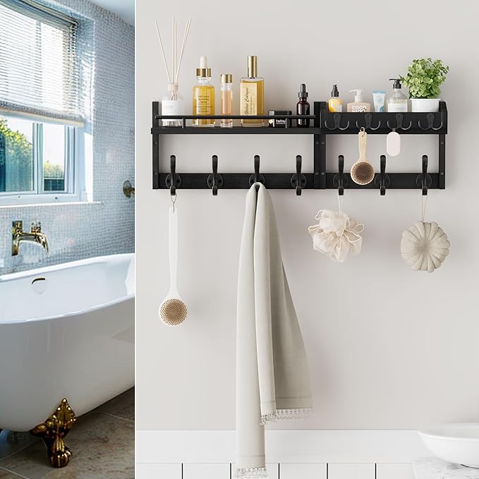 29 inch Coat Rack Wall Mount - Image 9