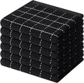 Mordimy 100% Cotton Terry Cloth Dish Cloths, Soft and Absorbent Checkered Dish by Mordimy