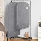 Univivi Garment Bags for Hanging Clothes, 60 Inch Suit Cover Bags for Closet - Image 5