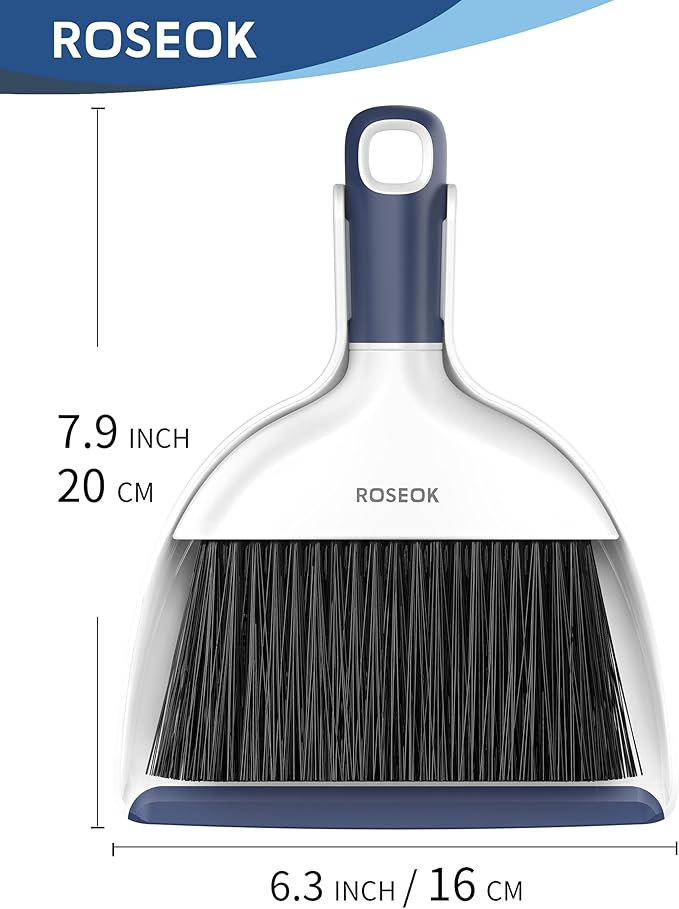 Mini Broom and Dustpan Set for Cleaning, Compact Desktop Dustpan - Image 2