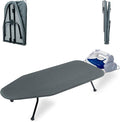 Metal Mesh Panel Tabletop Ironing Board | Foldable Iron Board | Heavy Duty by Oxzor