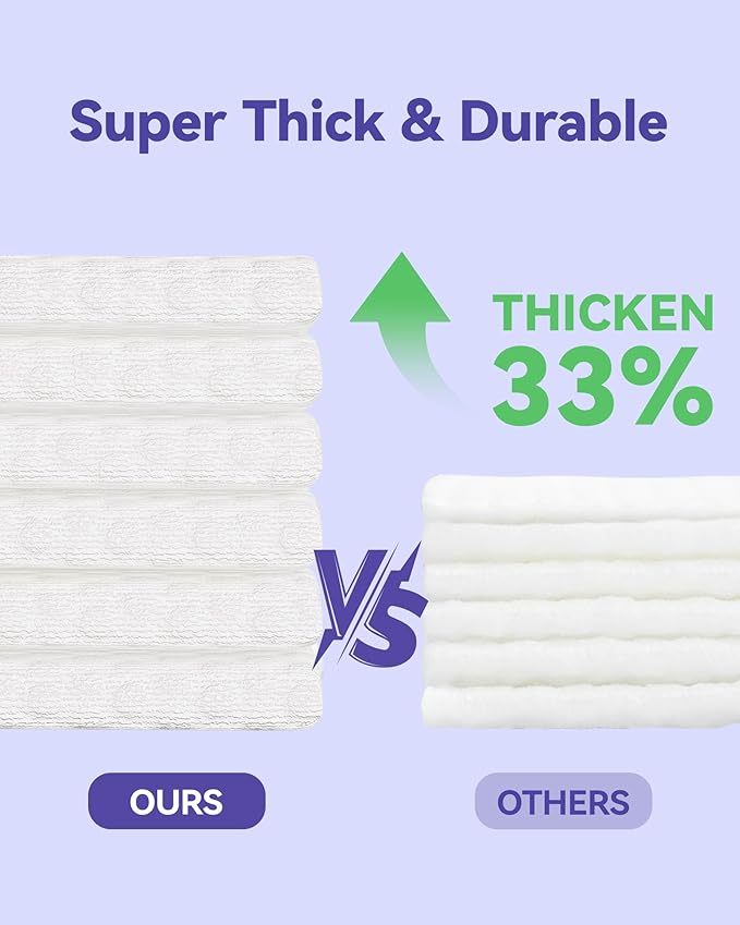 Face Towels Disposable, Face Towelette Disposable, Soft Disposable Face Towel - Image 4