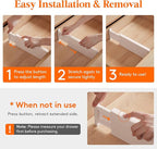 Lifewit 24 Pack Drawer Dividers 4" High 28-43.5cm/11-17" Adjustable Drawer - Image 7