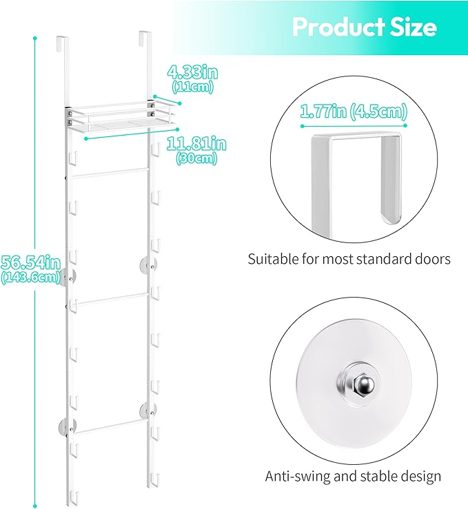 HapiRm Over The Door Purse Organizer - Image 2