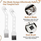 4 PCS Handheld Vacuum Cleaner Brush, Universal Dust Brush, 2 in 1 Vacuum Roller - Image 6